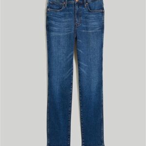 Madewell Stovepipe jeans high rise super stretch